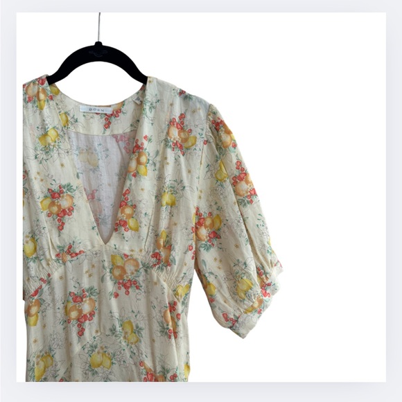 Rare DÔEN Wisteria Dress – Size Small – NWOT – Botanical Print - Picture 3 of 9